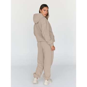 Trendy Queen 2 Piece Women's Sweatsuits for Fall Fashion
