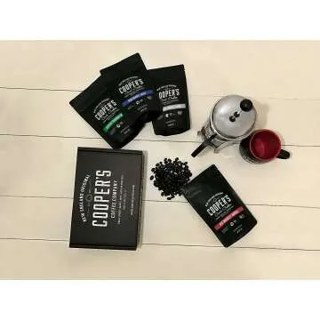 Bourbon & Whiskey Barrel Aged Coffee Set - 4 Flavors