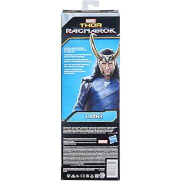 Avengers Marvel Titan Hero Series Collectible 12-Inch Loki Action Figure, Toy for Ages 4 and Up