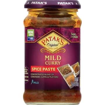 Pataks Mild Curry Paste 10 Oz