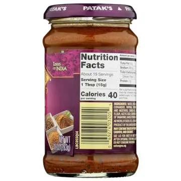 Pataks Mild Curry Paste - Natural & Gluten-Free Delight