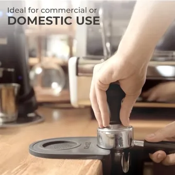 Kaffe 2-in-1 Silicone Espresso Tamp Mat for Coffee Lovers