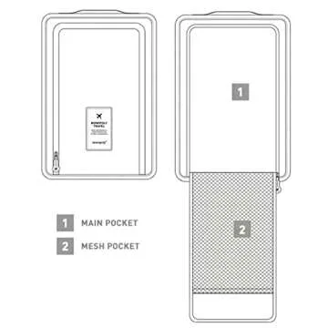 Travel Shoe Bag Set Waterproof Organizers for Packing