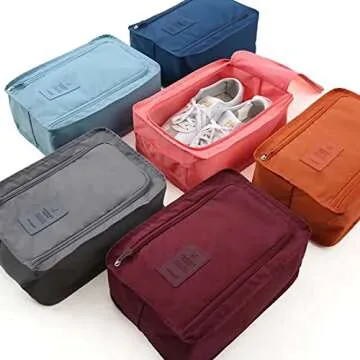 Travel Shoe Bag Set Waterproof Organizers for Packing