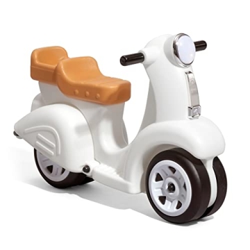 Step2 Ride Along Scooter Kids Push Car, Foot Powered Ride On Toy, Practice Balance with 4 Wheels, Ma...