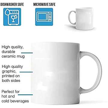 Novelty Mug Mom After This You Should Probably Get Going Mug Morning After Hangover Coffee Cup Funny Ceramic Coffee or Tea Mug Novelty Creativity Drink Cups Unique Gift for Men Women 11 oz