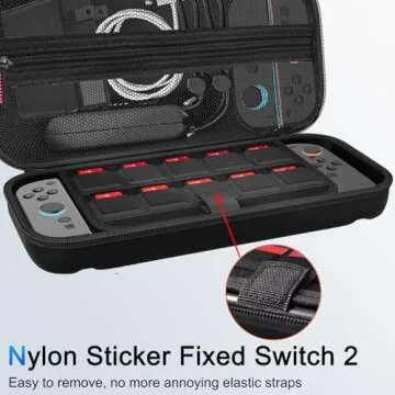 Durable Travel Case for Nintendo Switch 2 2025 | TZGZT