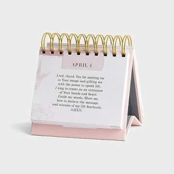 Inspirational DaySpring Calendar for Daily Faith Boost