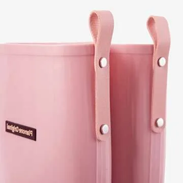 planone Tall Rain Boots Women Fashion Waterproof Boots for Women Light Outdoor Garden Shoes Muck Boots for Ladies Non Slip Work Shoes Rubber Boots with Premium Comfort Insole