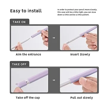 Cute Silicone Skin Cover for Apple Pencil 2nd Gen 3 Pack