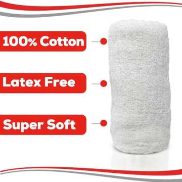 Kerlix Gauze Bandage Rolls - Sterile, Absorbent, Latex-Free