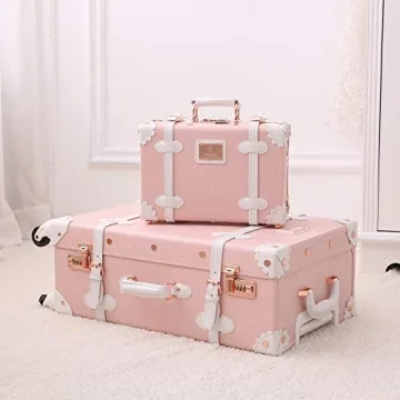 Stylish UNIWALKER Vintage Luggage Set for Modern Travelers