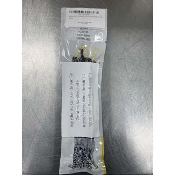 10 Tahitian Vanilla Beans - Premium Grade B Whole Vanilla Pods - For Vanilla Extract, Cooking, Baking, & Desserts - Rich, Creamy Flavor - 100% Vegan & Kosher - Non-GMO & Gluten-Free - Native Vanilla