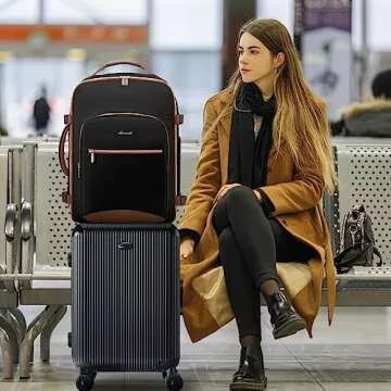 LOVEVOOK 40L Carry-On Travel Backpack for All Travelers