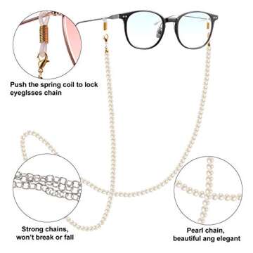 Stylish Frienda Eyeglass Chains - 10 Unique Designs