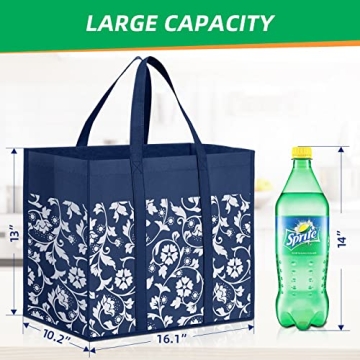 WOWBOX Reusable Grocery Bags - Eco-Friendly Totes for All