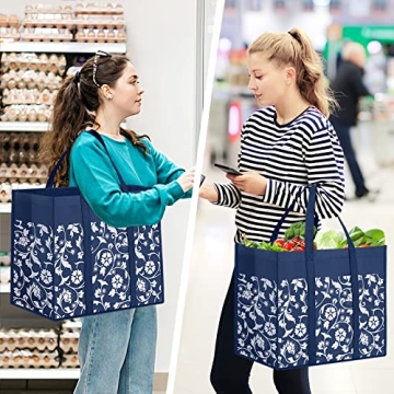 WOWBOX Reusable Grocery Bags - Eco-Friendly Totes for All