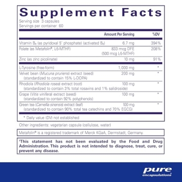 DopaPlus Brain Function & Dopamine Support Supplement