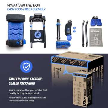 iWALK3.0 Hands-Free Knee Crutch for Injury Recovery