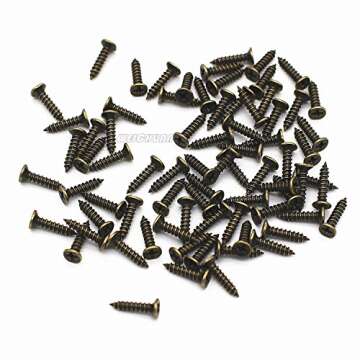 WEICHUAN 30PCS Antique Brass Iron Drawer Knobs Pulls Handles - Vintage Kitchen Cabinets Furniture Wardrobe Medicine Pull Handle(Length: 81mm Width: 32mm)