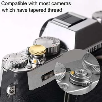 Premium Soft Shutter Release Button for All Cameras