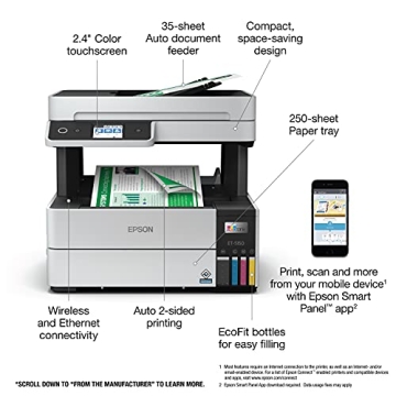 Epson EcoTank Pro ET-5150 Wireless All-in-One Printer