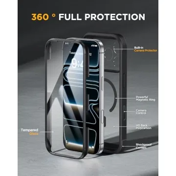 Miracase iPhone 17 Pro Max Case with Built-in Protector