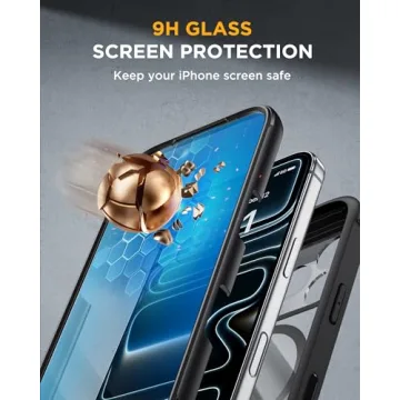 Miracase iPhone 17 Pro Max Case with Built-in Protector