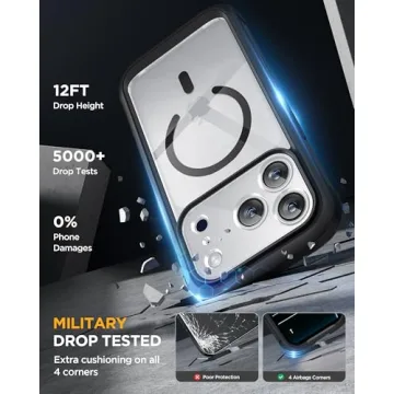 Miracase iPhone 17 Pro Max Case with Built-in Protector