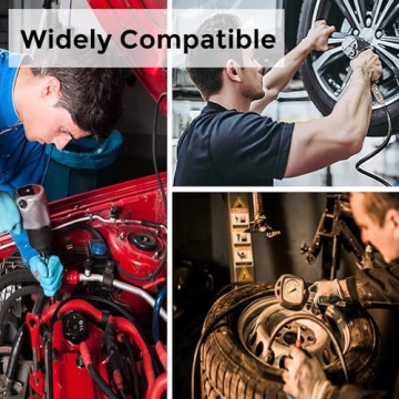 Giraffe 50ft Retractable Air Hose Reel - Heavy Duty Performance