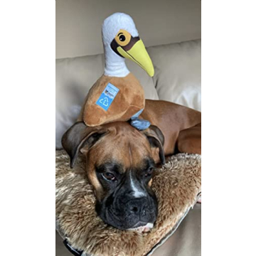 Eco-Friendly Spunky Pup Pelican Plush Toy for Dogs