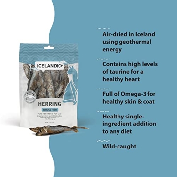 Icelandic Herring Fish Treats for Happy Healthy Cats