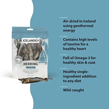 Icelandic Herring Fish Treats for Happy Healthy Cats