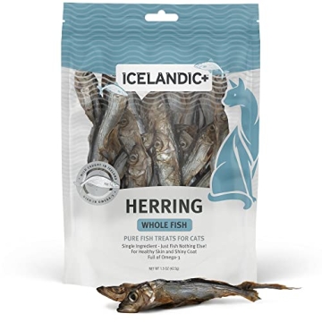 Icelandic Herring Fish Treats for Happy Healthy Cats