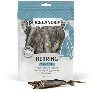 Icelandic Herring Fish Treats for Happy Healthy Cats