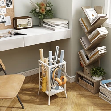 Stylish Hoctieon 6 Tier Tree Bookshelf with Drawer