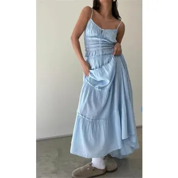 Trendy Yuemengxuan Y2k Maxi Skirts Set for Women