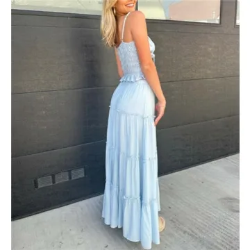 Trendy Yuemengxuan Y2k Maxi Skirts Set for Women