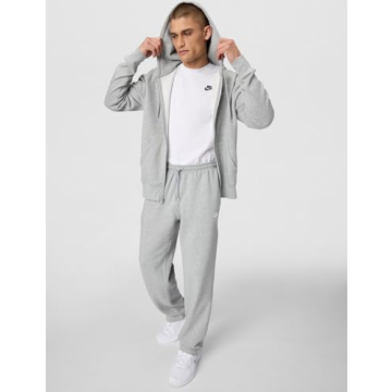 Nike Men's Club Open Hem Brushed Fleece Pants - Comfort & Style