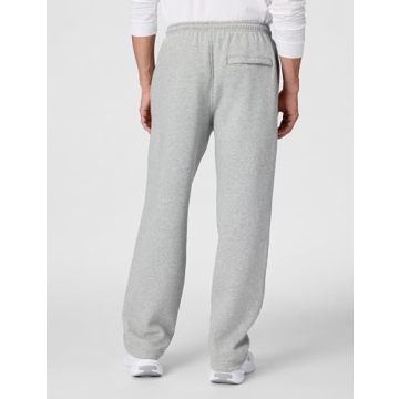 Nike Men's Club Open Hem Brushed Fleece Pants - Comfort & Style