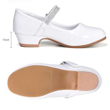 Stelle Girls Dress Shoes - Elegant Mary Jane Style