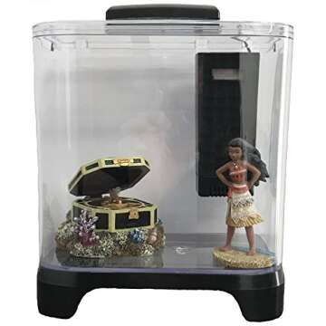 PENN-PLAX NuWave Betta Tank with LED Light and Filter