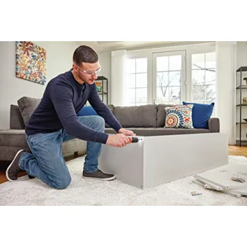 BLACK+DECKER Cordless Screwdriver with LED Light Extension Shaft