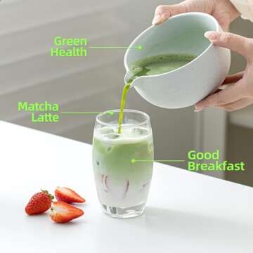 TEANAGOO Matcha Whisk Set, 10-Piece Complete Kit