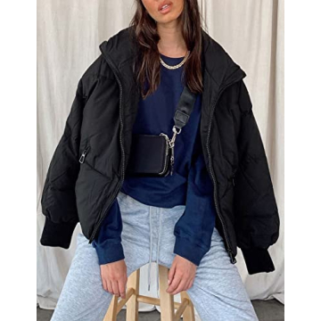 Warm and Stylish ZESICA Women's Puffer Jacket