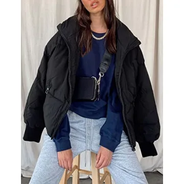 Warm and Stylish ZESICA Women's Puffer Jacket