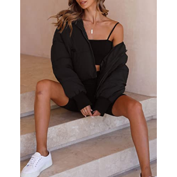 Warm and Stylish ZESICA Women's Puffer Jacket