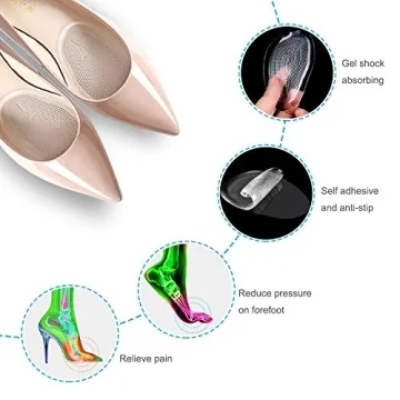 Premium Metatarsal Pads for Foot Pain Relief - 10 Pcs