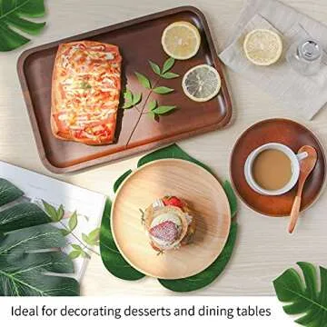 Tropical Palm Leaves Set for Parties and Home Decor