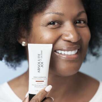 Daily Hydrating Moisturizing Cream SPF 40 Tinted Mineral Sunscreen, Broad-Spectrum & Blue Light Bloc...